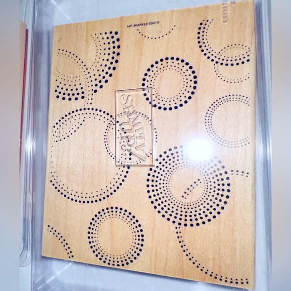 Stampin’ Up! 2 Large pattern Stamps (Lot #3) - Picture 2 of 5